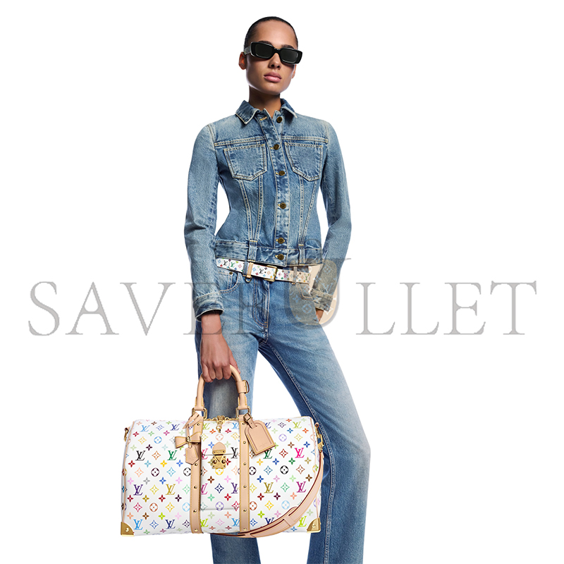 LOUIS VUITTON MASTER MURAKAMI LV X TM KEEPALL BANDOULIÈRE 45 M13742 (45*27*20cm)